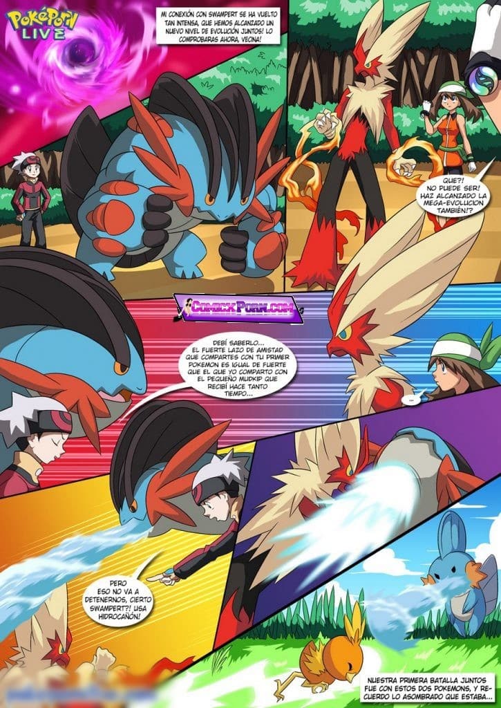Comic Porno Pokemon Down Follando con ash y misty desnuda hentai 14