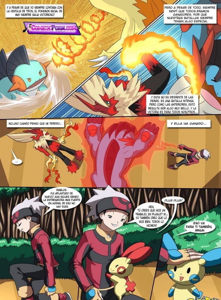 Comic Porno Pokemon Down Follando con ash y misty desnuda hentai 15