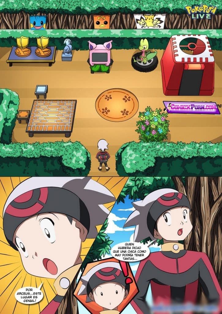 Comic Porno Pokemon Down Follando con ash y misty desnuda hentai 3