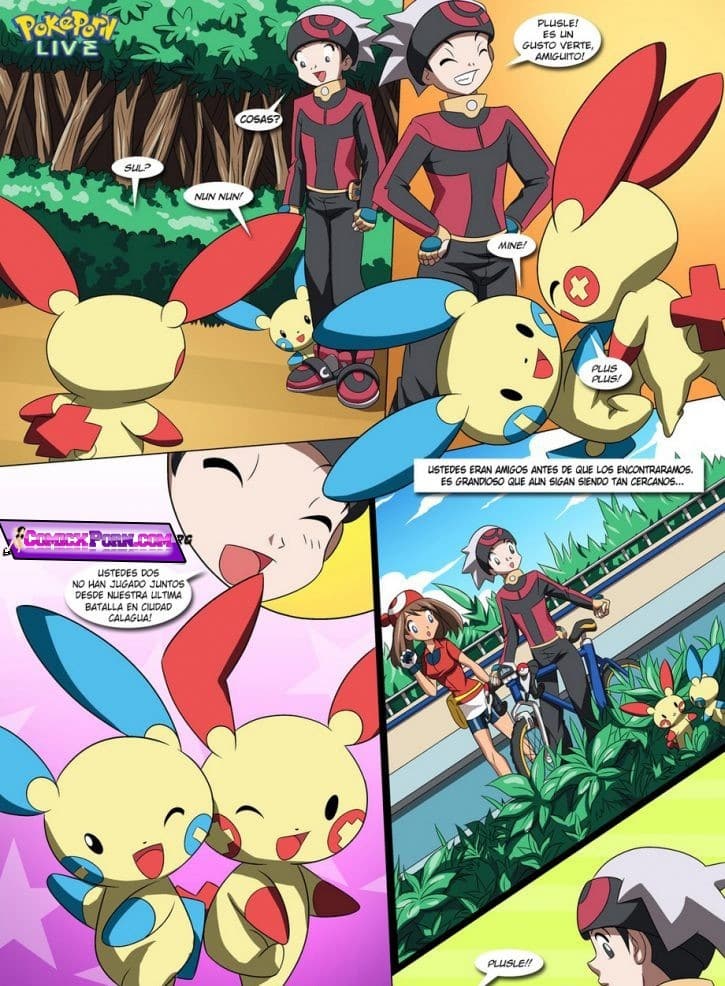 Comic Porno Pokemon Down Follando con ash y misty desnuda hentai 4