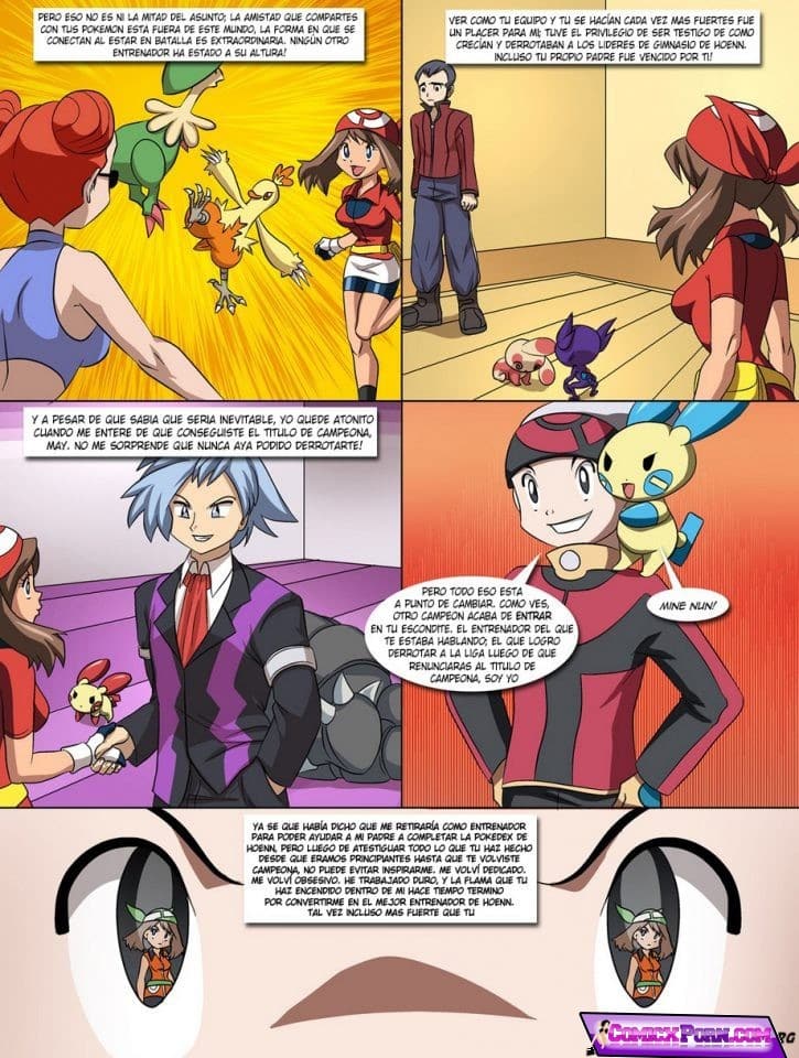 Comic Porno Pokemon Down Follando con ash y misty desnuda hentai 7