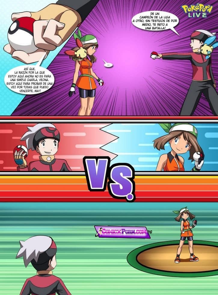 Comic Porno Pokemon Down Follando con ash y misty desnuda hentai 8