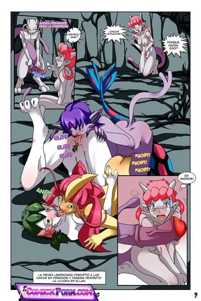 Enfermera Joy Follando con Mewtwo Porno Pokemon comics en español hentai pokemongoxxx 10