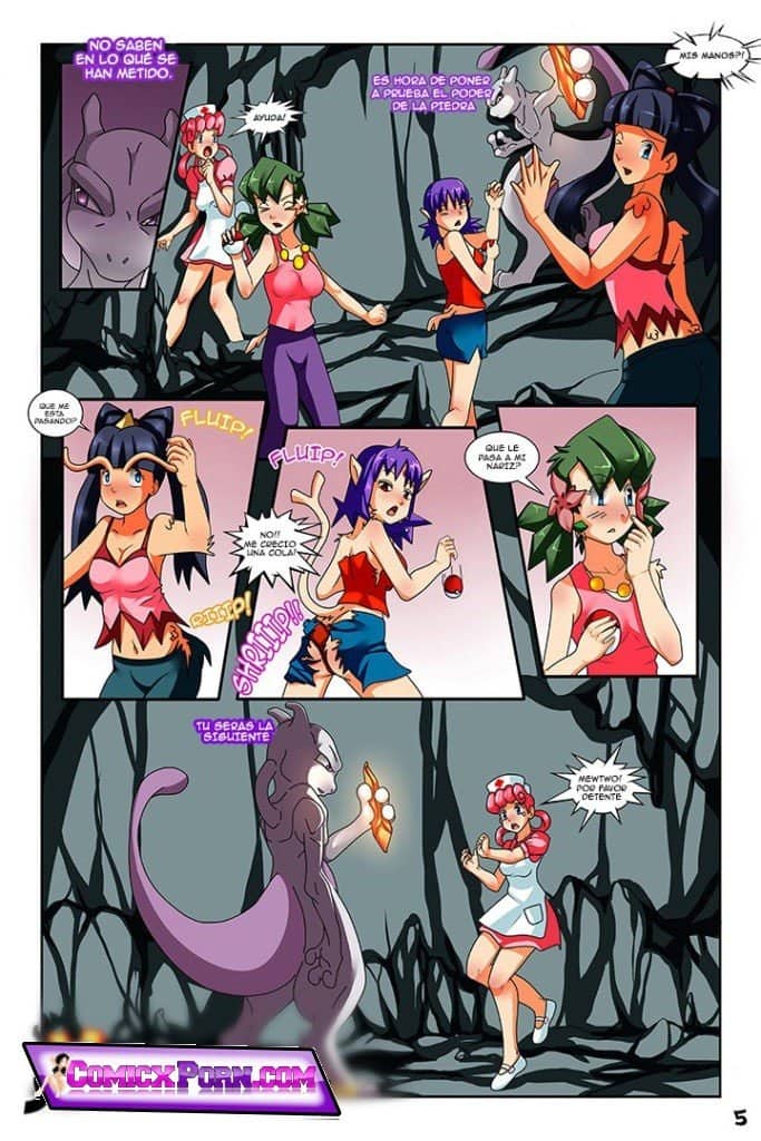 Enfermera Joy Follando con Mewtwo Porno Pokemon comics en español hentai pokemongoxxx 6