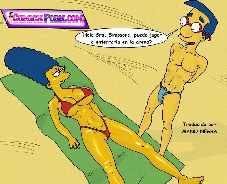 Marge en la Playa 01