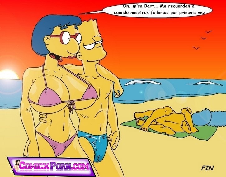 Marge en la Playa 15