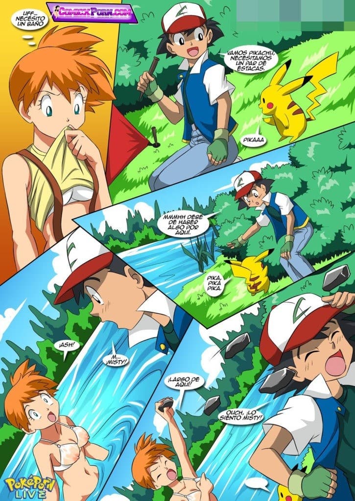 Pokemon Hentai Misty y Ash Follando comics porno xxx 3