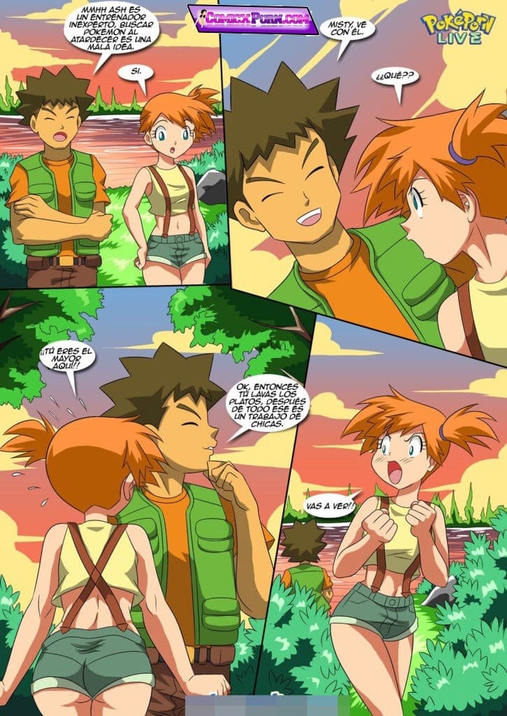 Pokemon Hentai Misty y Ash Follando comics porno xxx 7