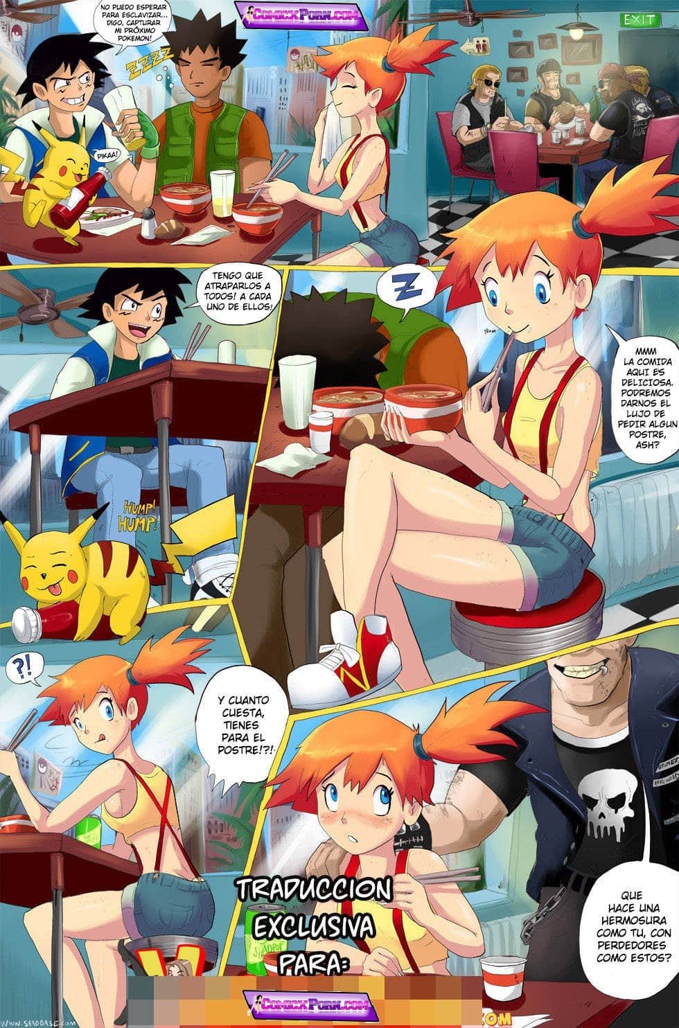 Pokemon Porno Misty Follando con Pikachu 1