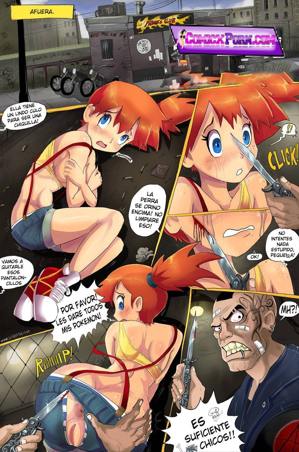 Pokemon Porno Misty Follando con Pikachu 4