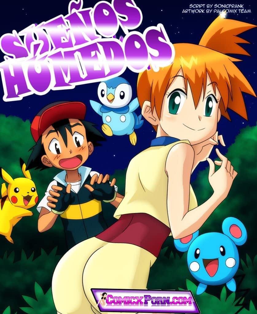 Porno Pokemon Ash Follando con Misty y Dawun xxx comics hentai 1
