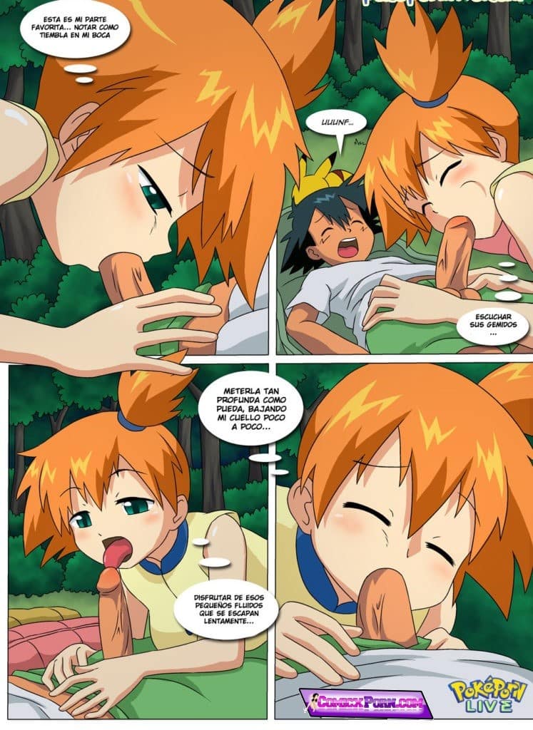 Porno Pokemon Ash Follando con Misty y Dawun xxx comics hentai 12