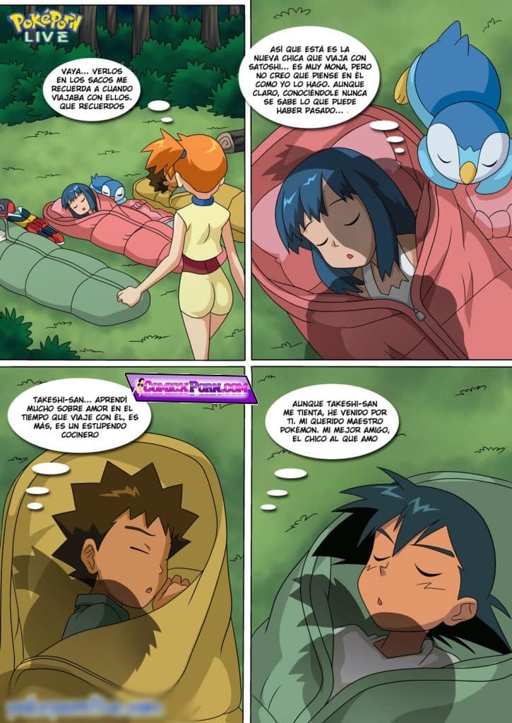 Porno Pokemon Ash Follando con Misty y Dawun xxx comics hentai 5