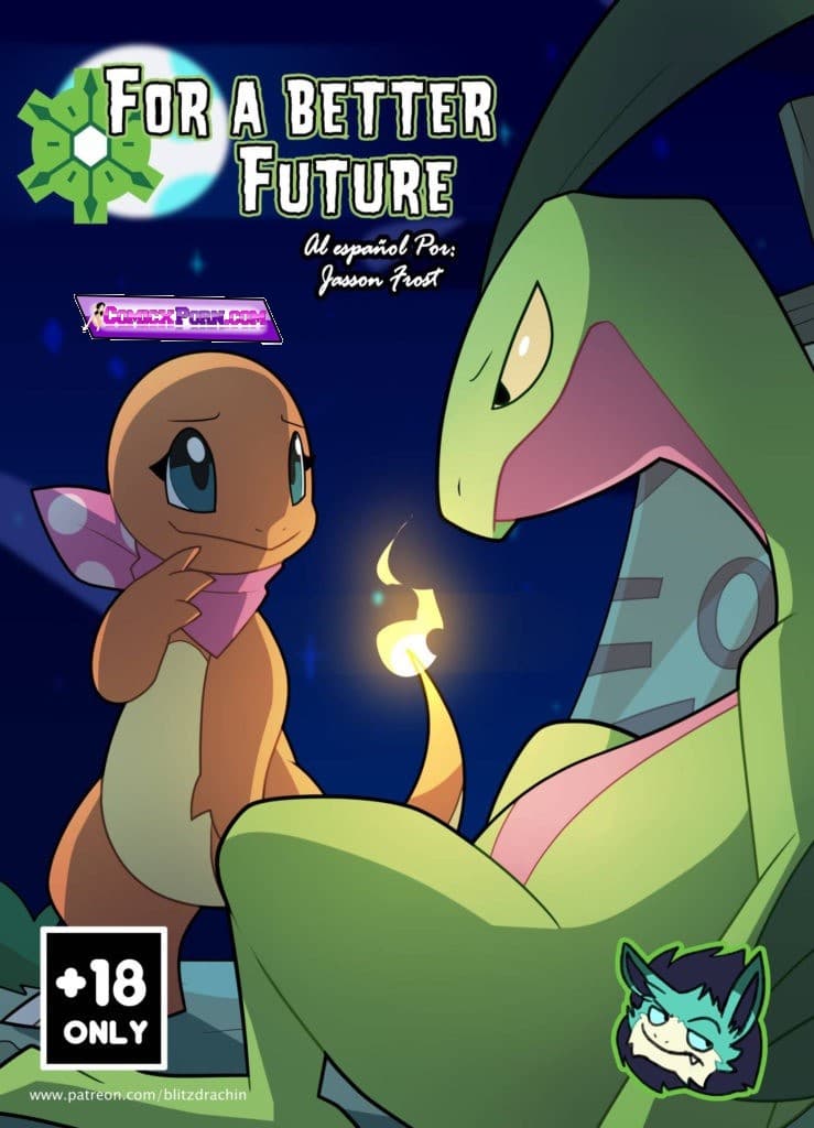 Porno Pokemon Charmander y Grovyle Komik xxx zoofilia 1