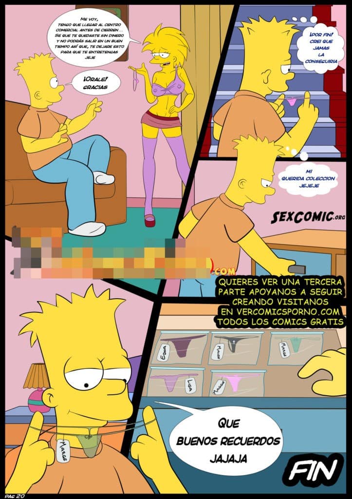 Komik Hentai Los Simpsons Maggie xxx Follando con Bart incesto 20