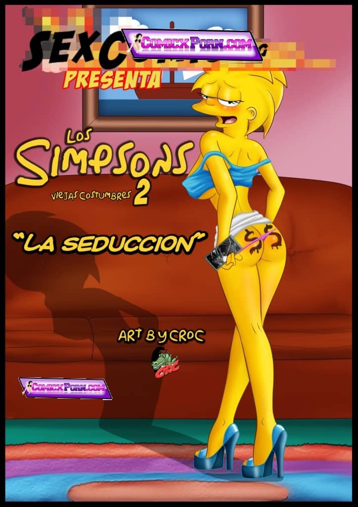 Komik Hentai Los Simpsons Maggie xxx Follando con Bart incesto 21