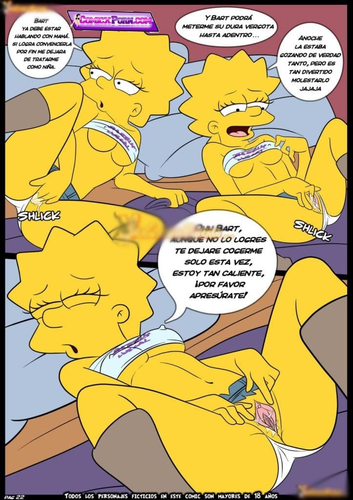 Los Simpsons Porno incesto Marge y Bart Follando 23