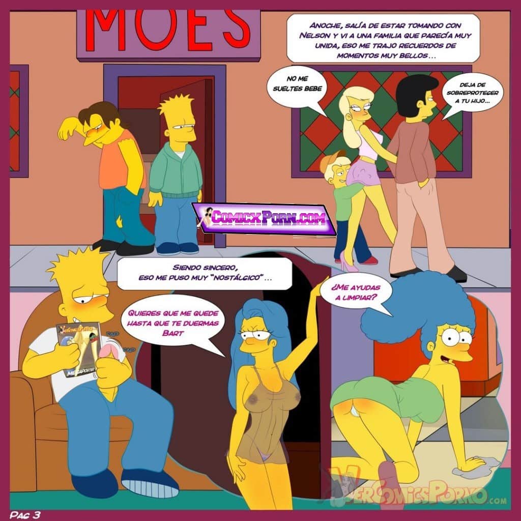 Simpsons Hentai Incesto Bart y Lisa Follando comics porno anime 4