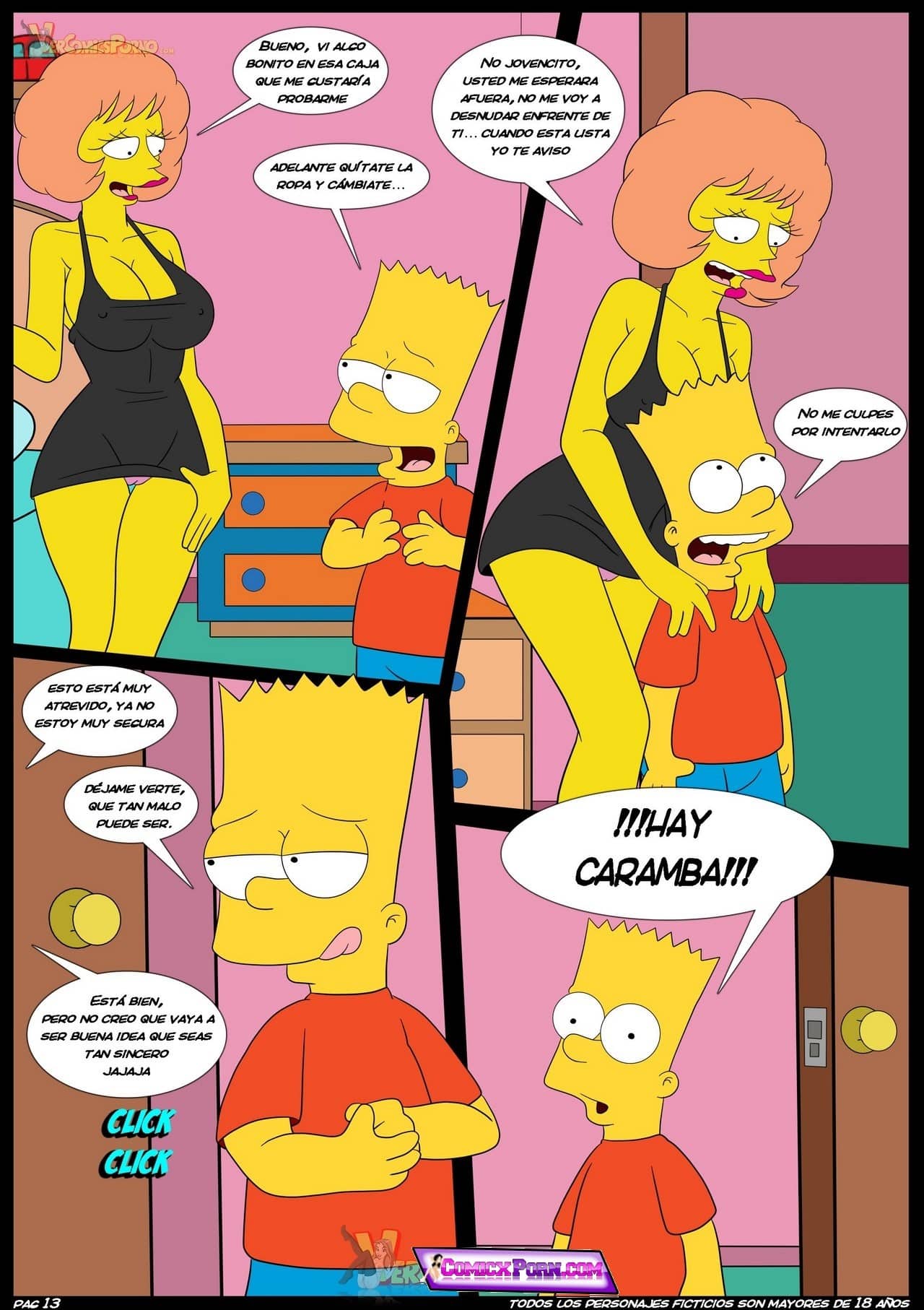 comic de los simpson porno 14