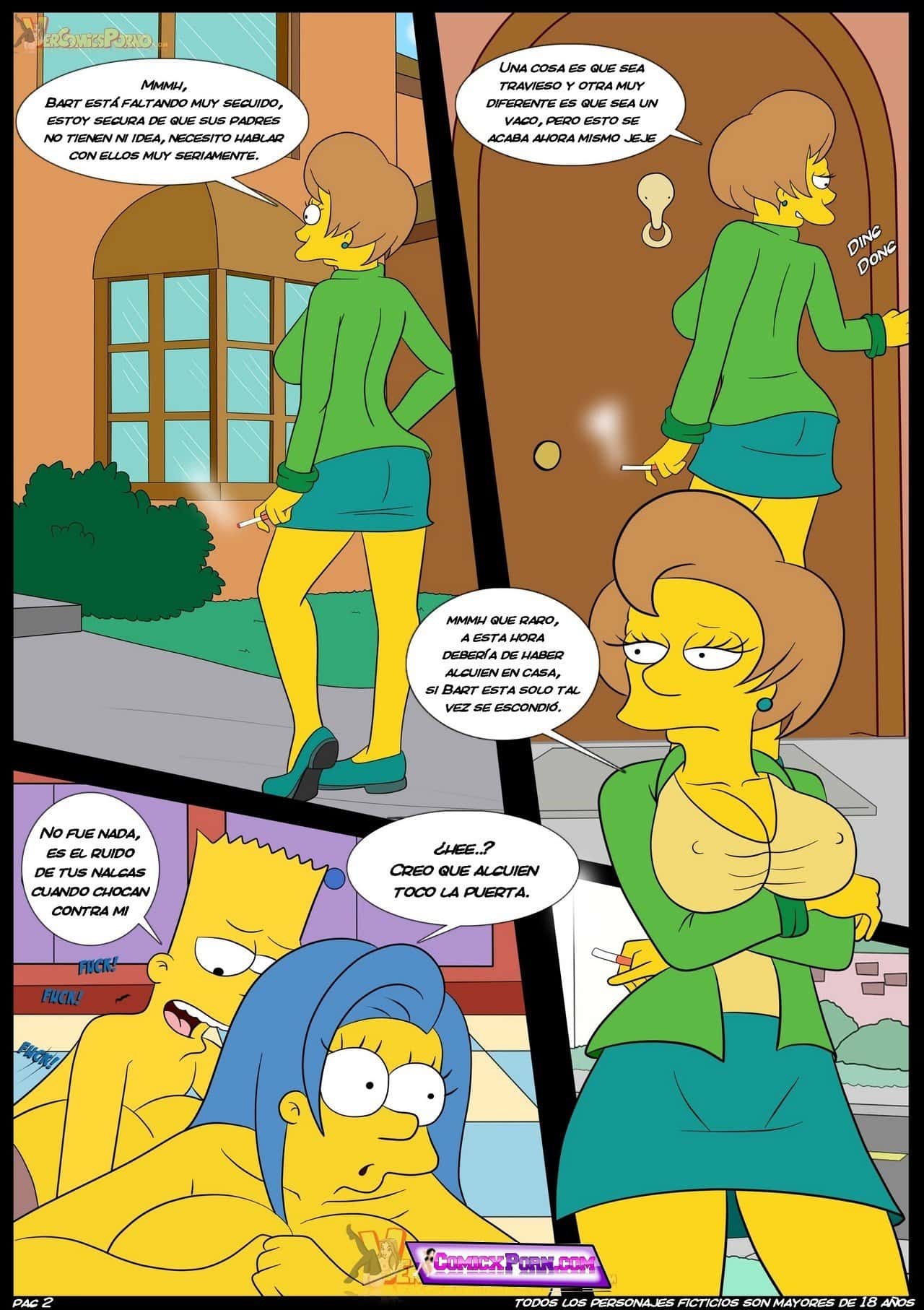 comic de los simpson porno 3
