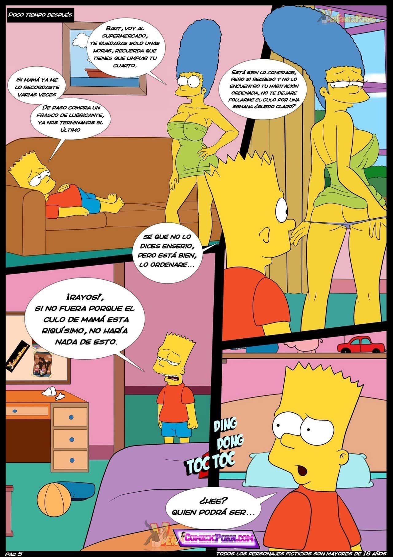 comic de los simpson porno 6