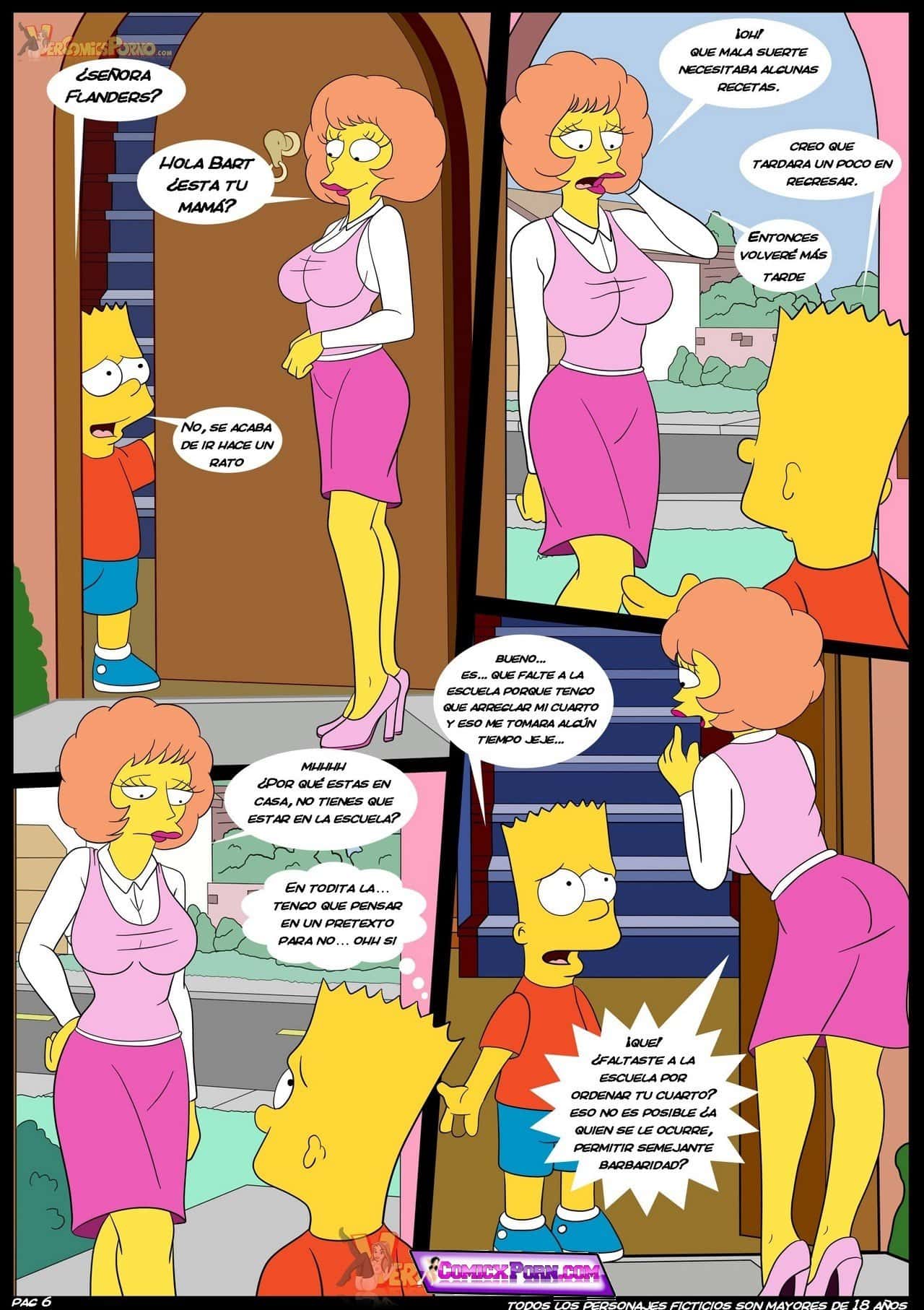 comic de los simpson porno 7
