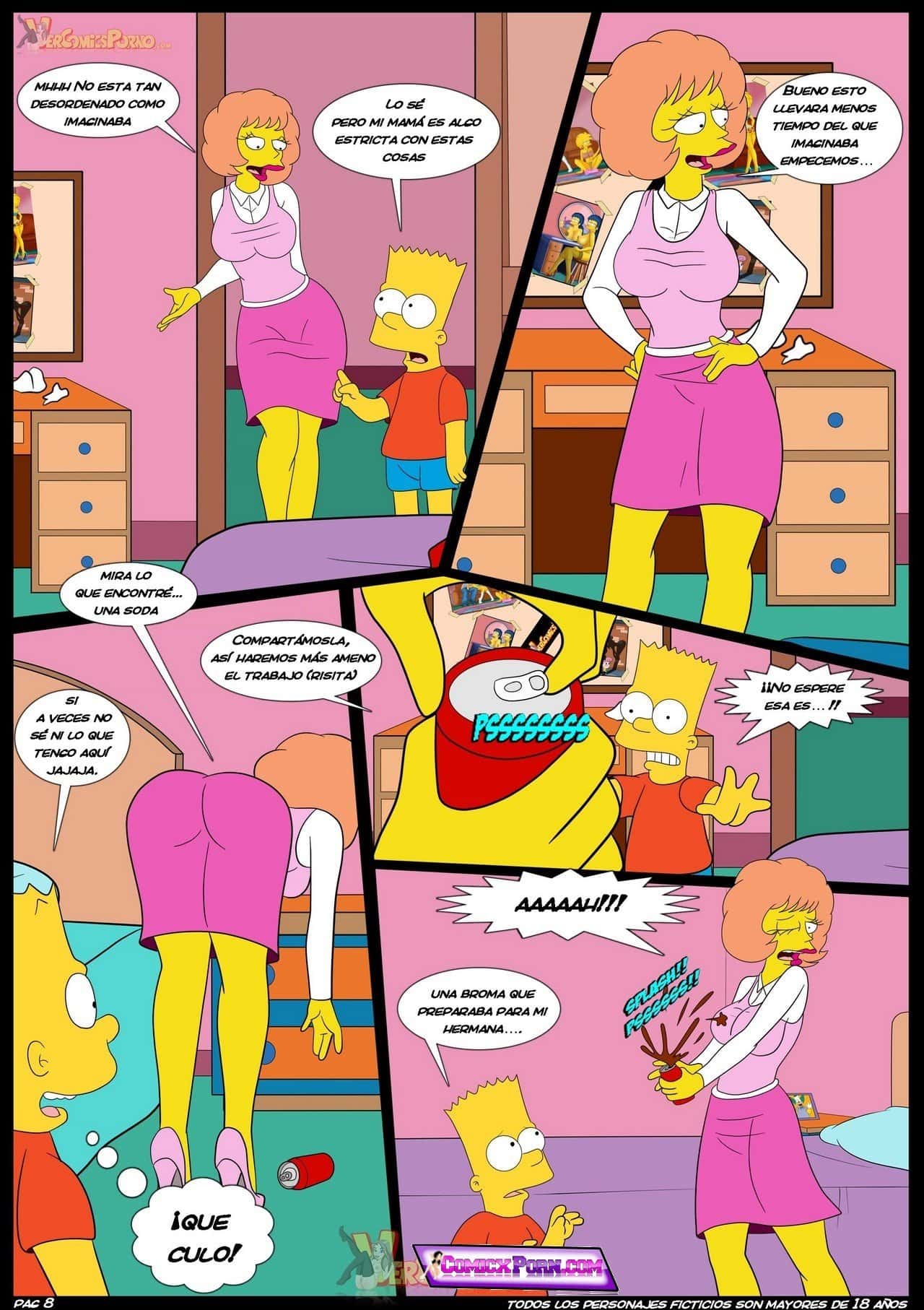 comic de los simpson porno 9