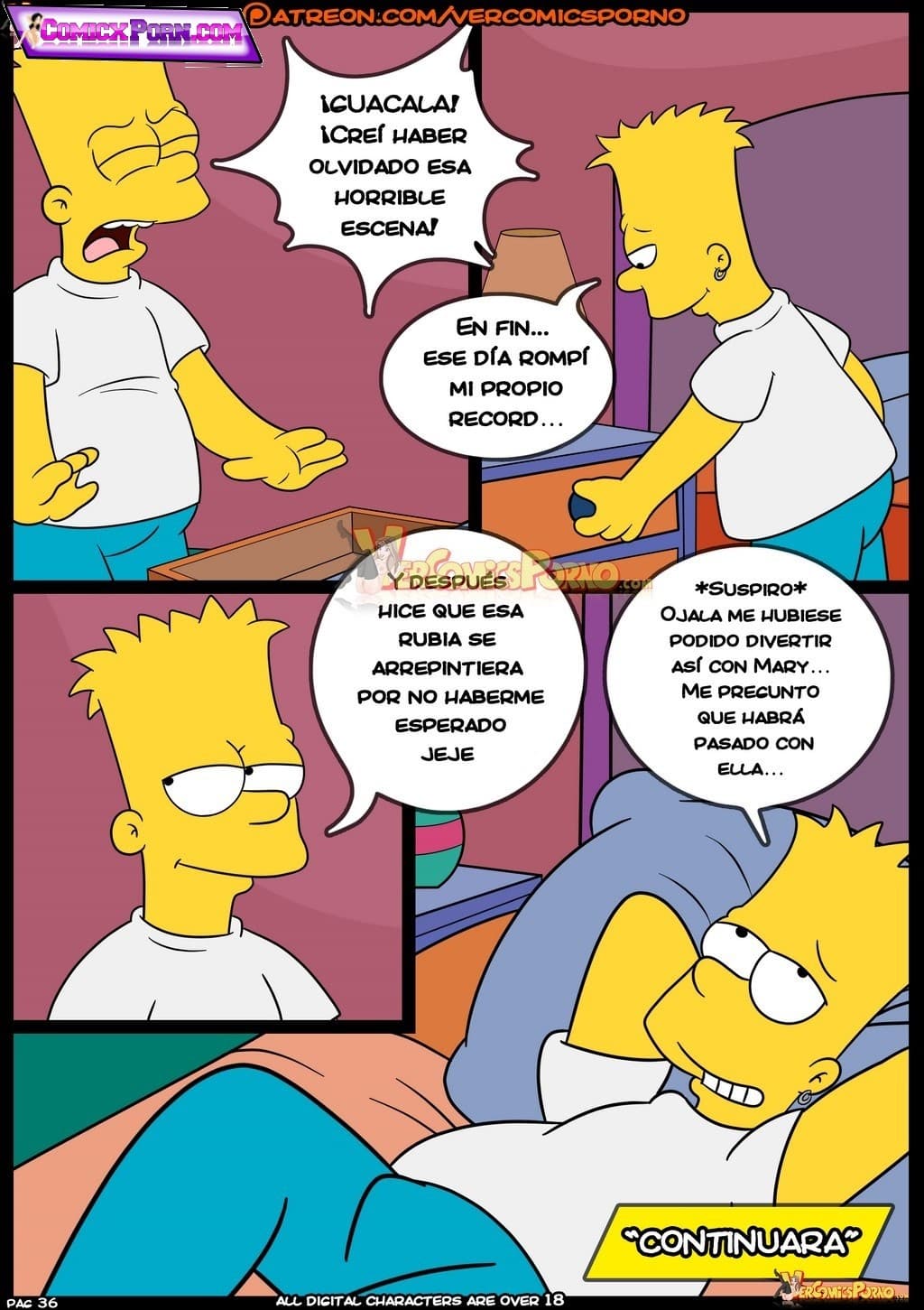 Los Simpsons xxx Viejas Costumbres 8 – Croc 74 comics simpson xxx 37