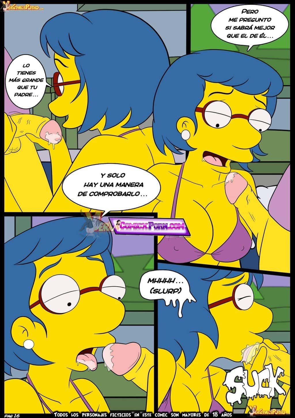 comics xxx de los simpson 17