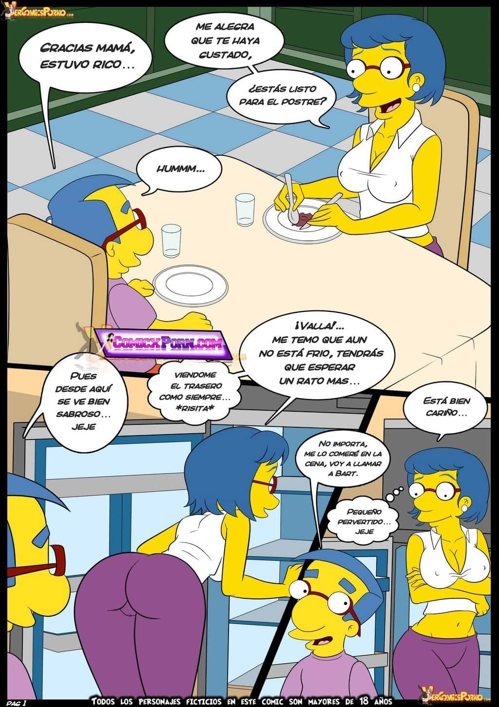 comics xxx de los simpson 2