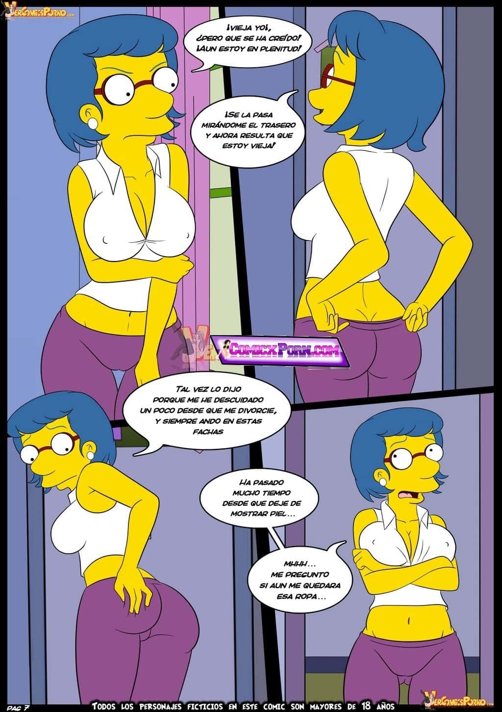comics xxx de los simpson 8