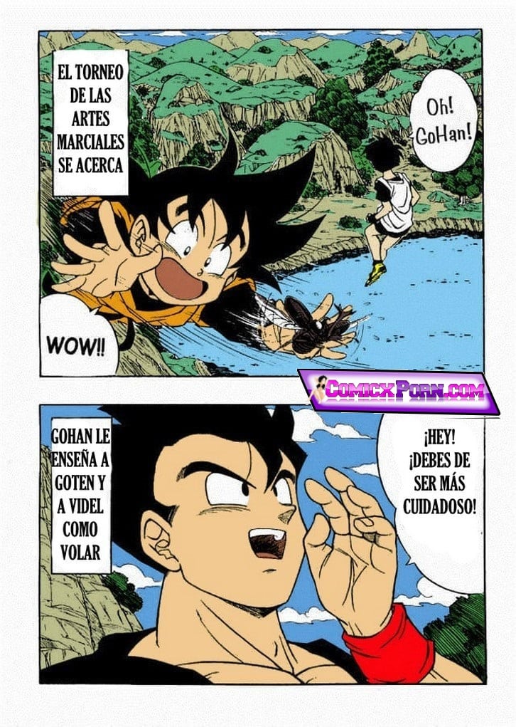 Dragon Ball H Gohan x Videl 02