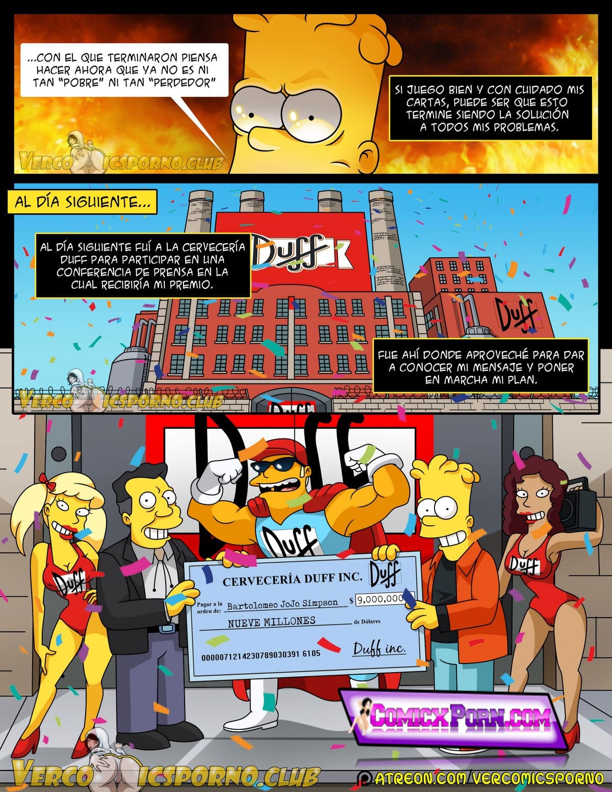 Los Simpsons No Hay Sexo Sin “EX” 59 comic porno los simpson 11