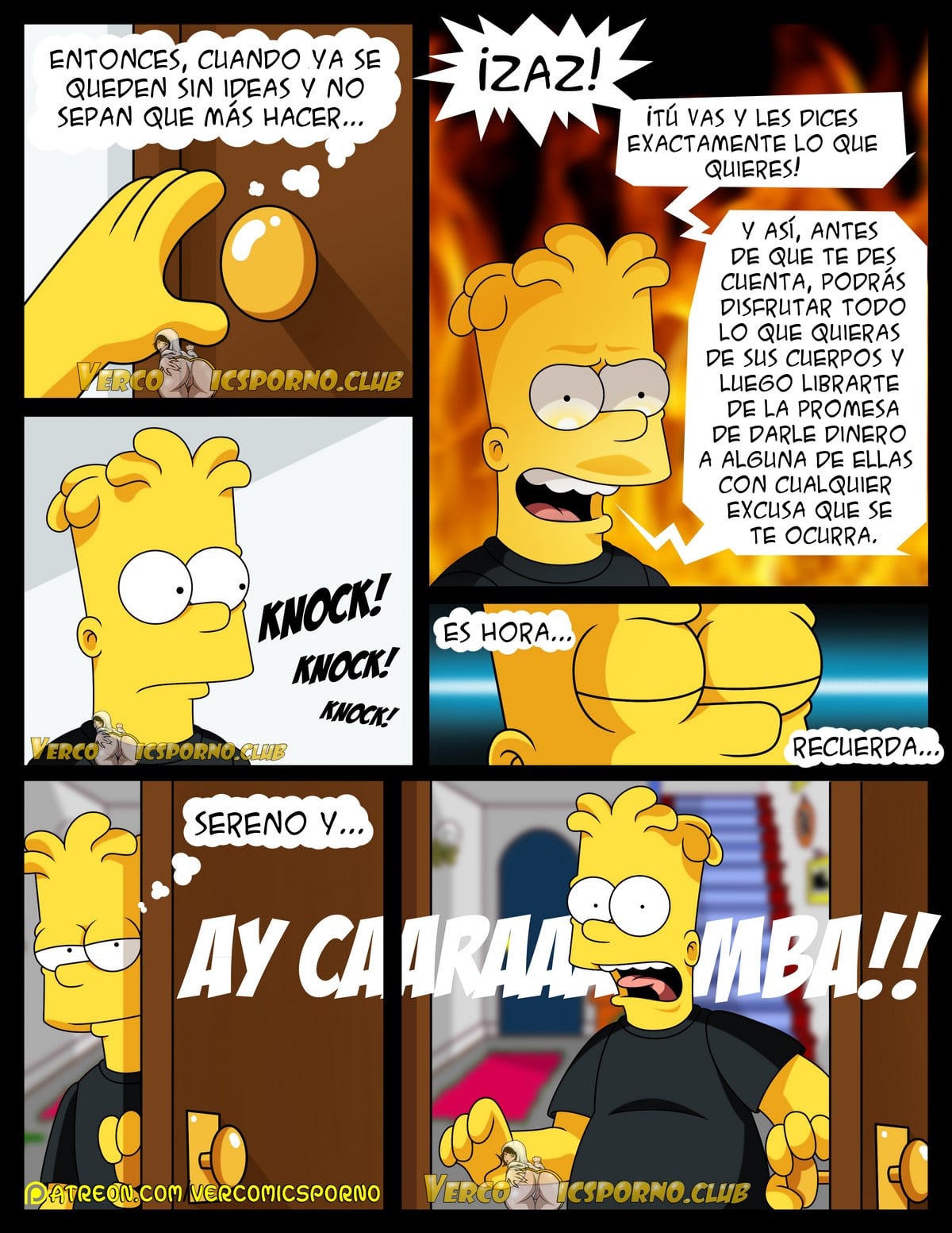Los Simpsons No Hay Sexo Sin “EX” 62 comic porno los simpson 14