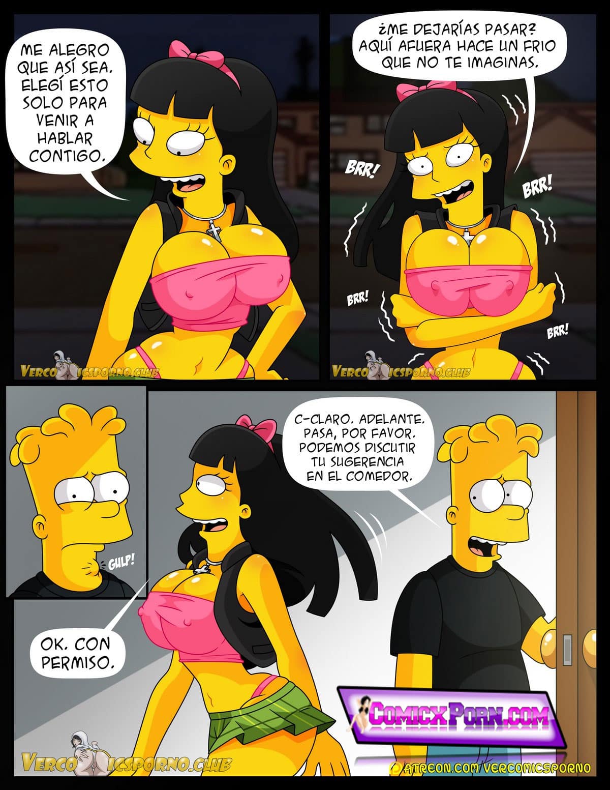 Los Simpsons No Hay Sexo Sin “EX” 64 comic porno los simpson 16