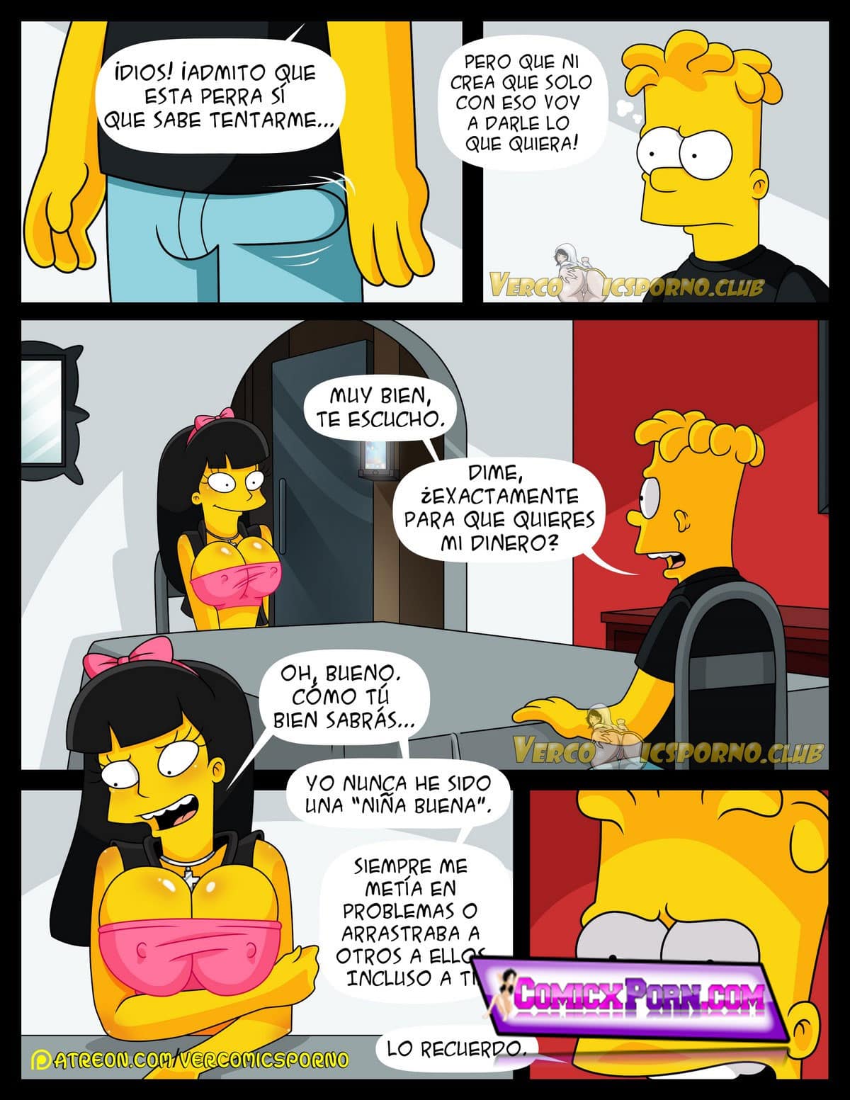 Los Simpsons No Hay Sexo Sin “EX” 66 comic porno los simpson 18