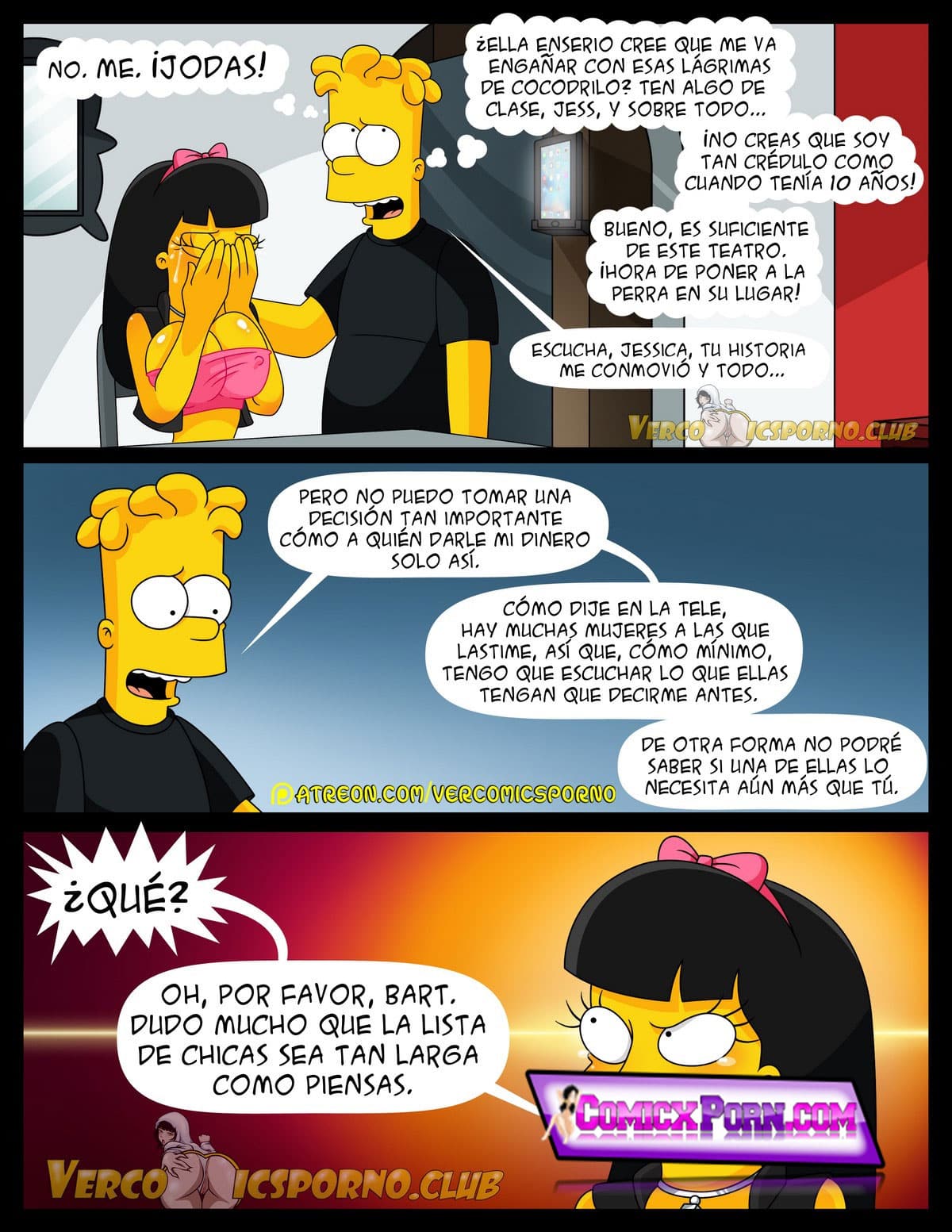 Los Simpsons No Hay Sexo Sin “EX” 68 comic porno los simpson 20