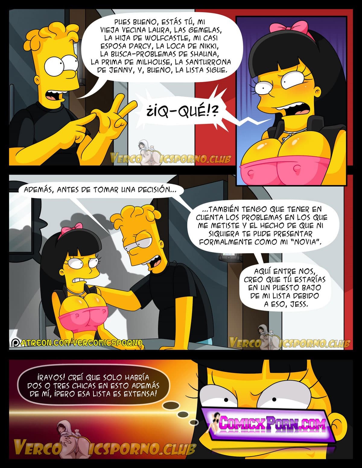 Los Simpsons No Hay Sexo Sin “EX” 69 comic porno los simpson 21