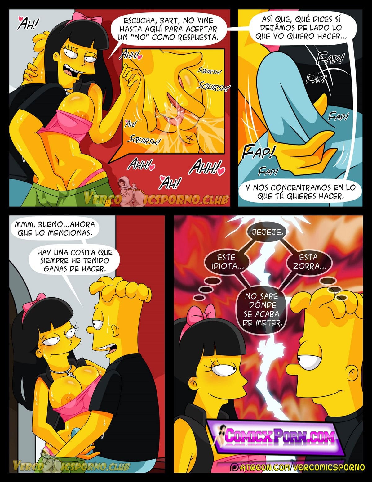 Los Simpsons No Hay Sexo Sin “EX” 71 comic porno los simpson 23