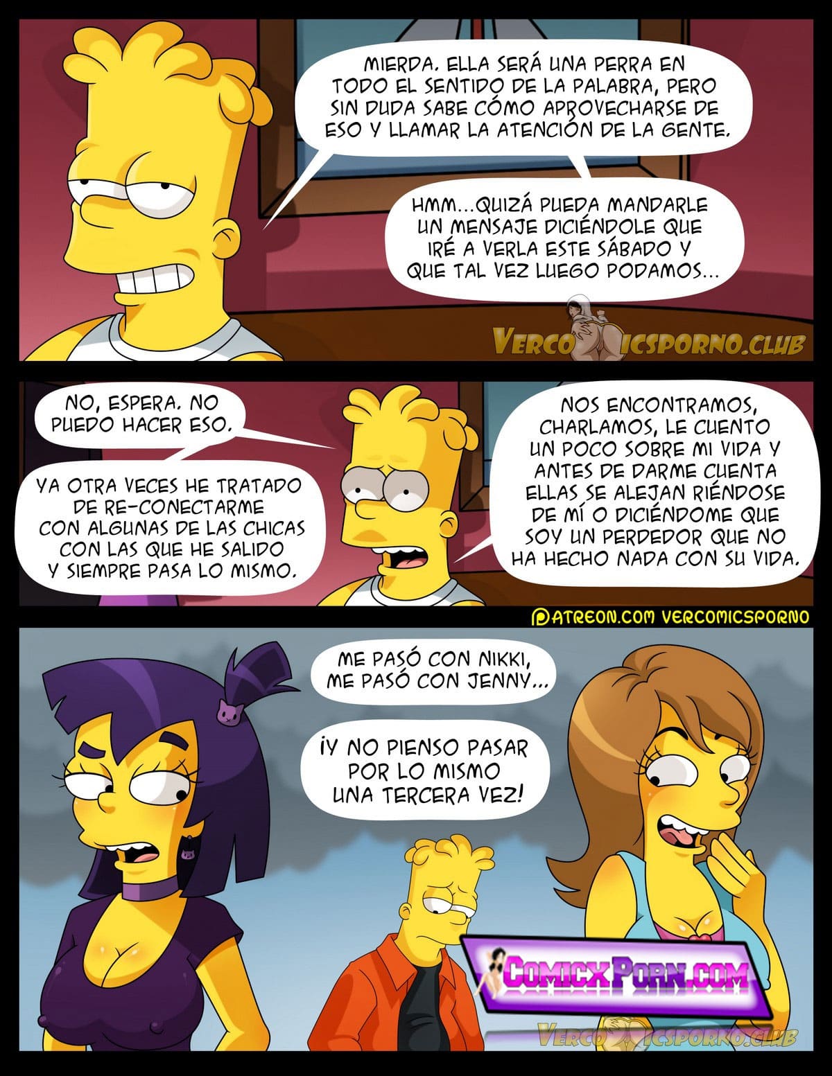Los Simpsons No Hay Sexo Sin “EX” 52 comic porno los simpson 4
