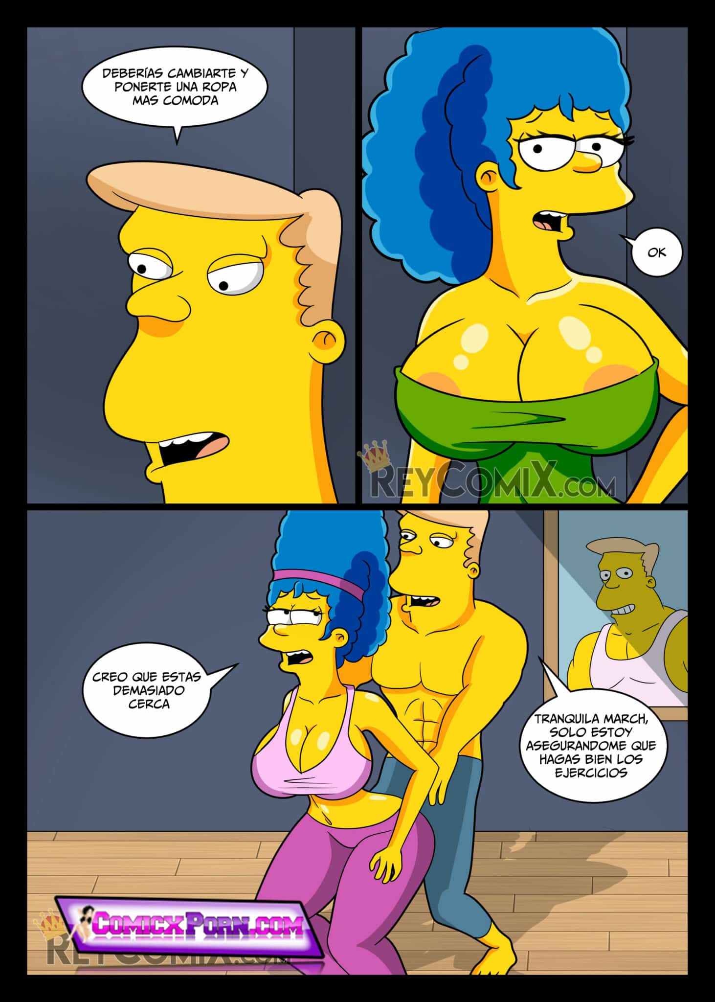 Los Simpsons Gym 21 los simpson xxx 7 scaled