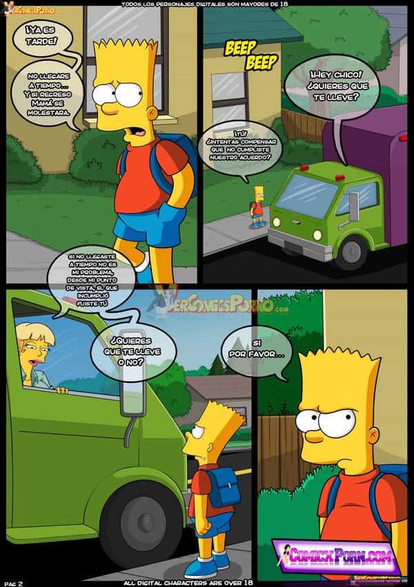 Porno De Bart Simpson 45 porno de los simpson 2