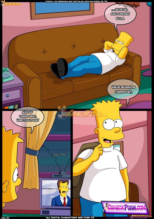 Porno De Bart Simpson 64 porno de los simpson 21