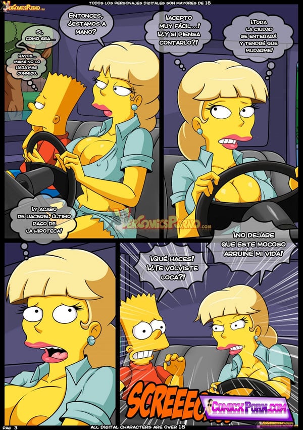 Porno De Bart Simpson 46 porno de los simpson 3