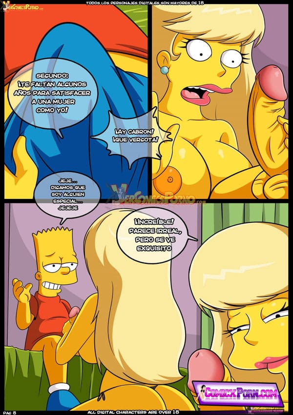 Porno De Bart Simpson 51 porno de los simpson 8