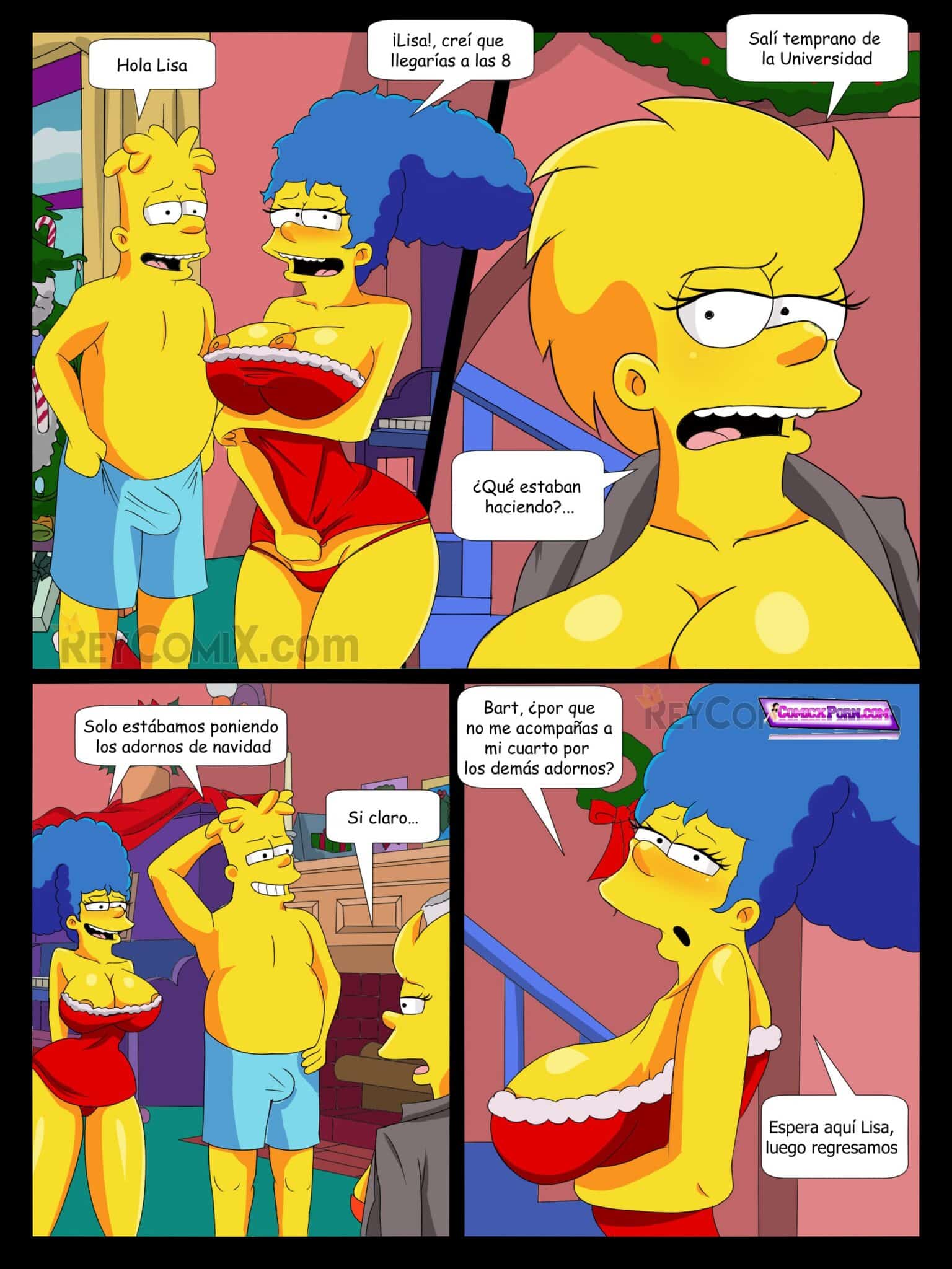 Los Simpson Navidad en Familia 15 porno los simpson 3 scaled