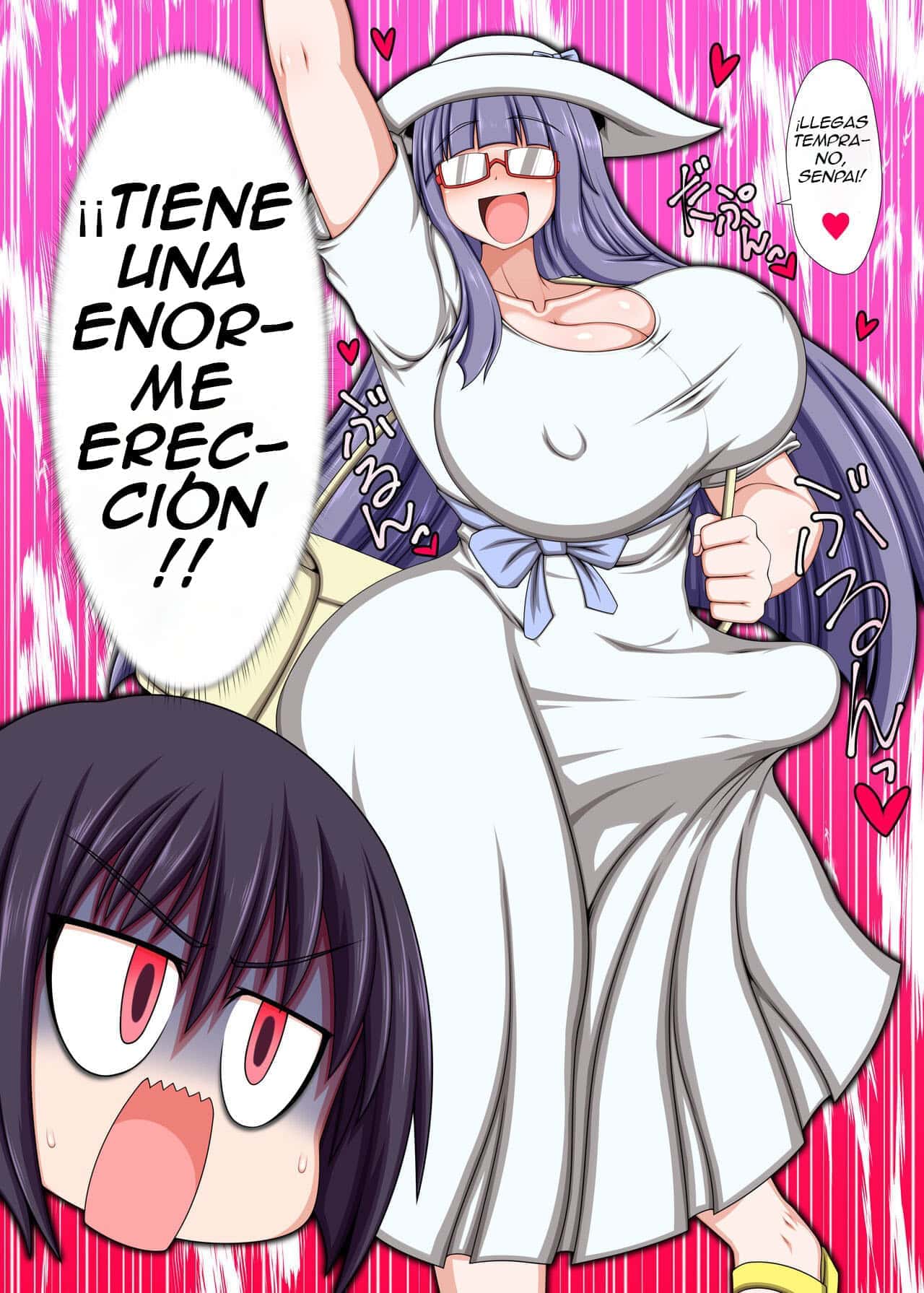 Hatomame Futanari Kouhai ni Onaho Tsukai Sareru ki ga Suru 02