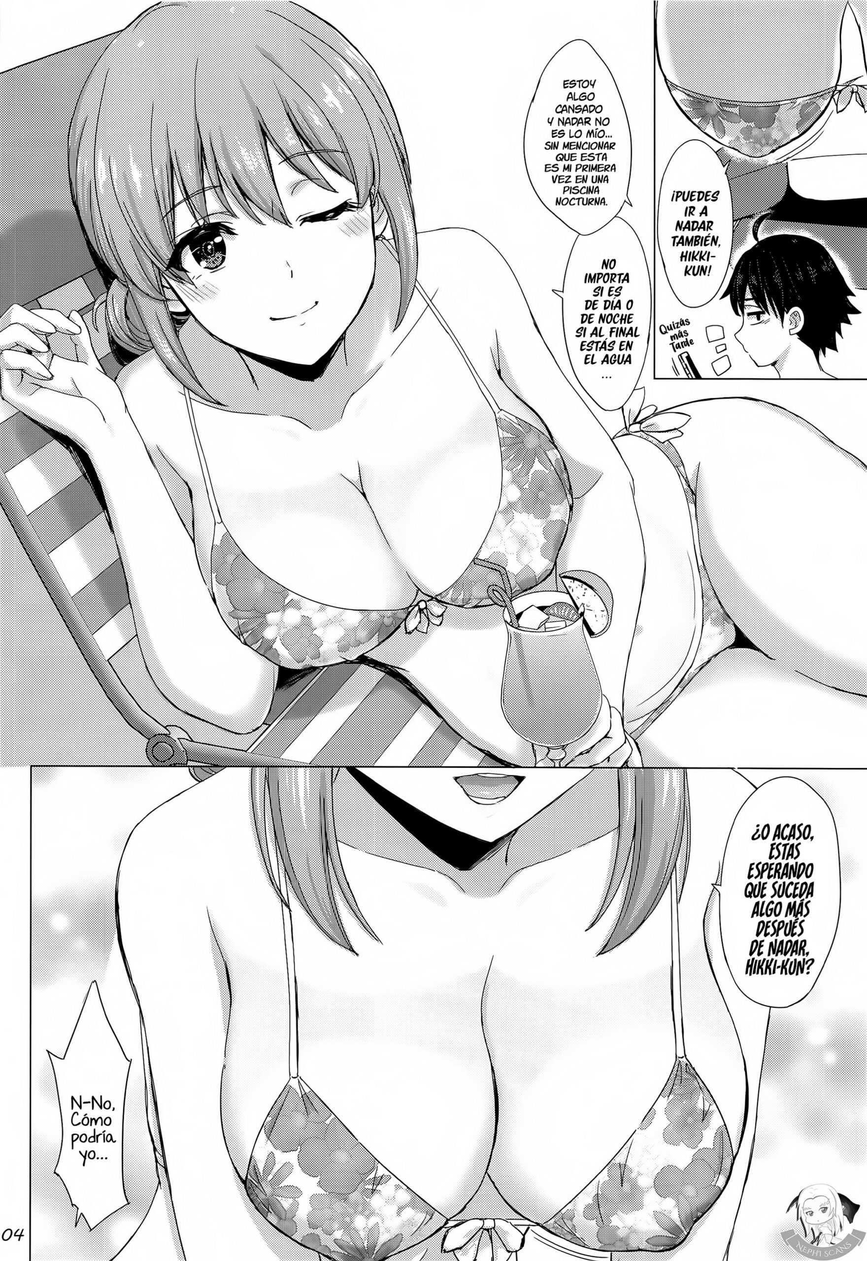 Inanaki Shiki Jounetsuteki na Natsu no Resort o Yuigahama Oyako to 03 scaled