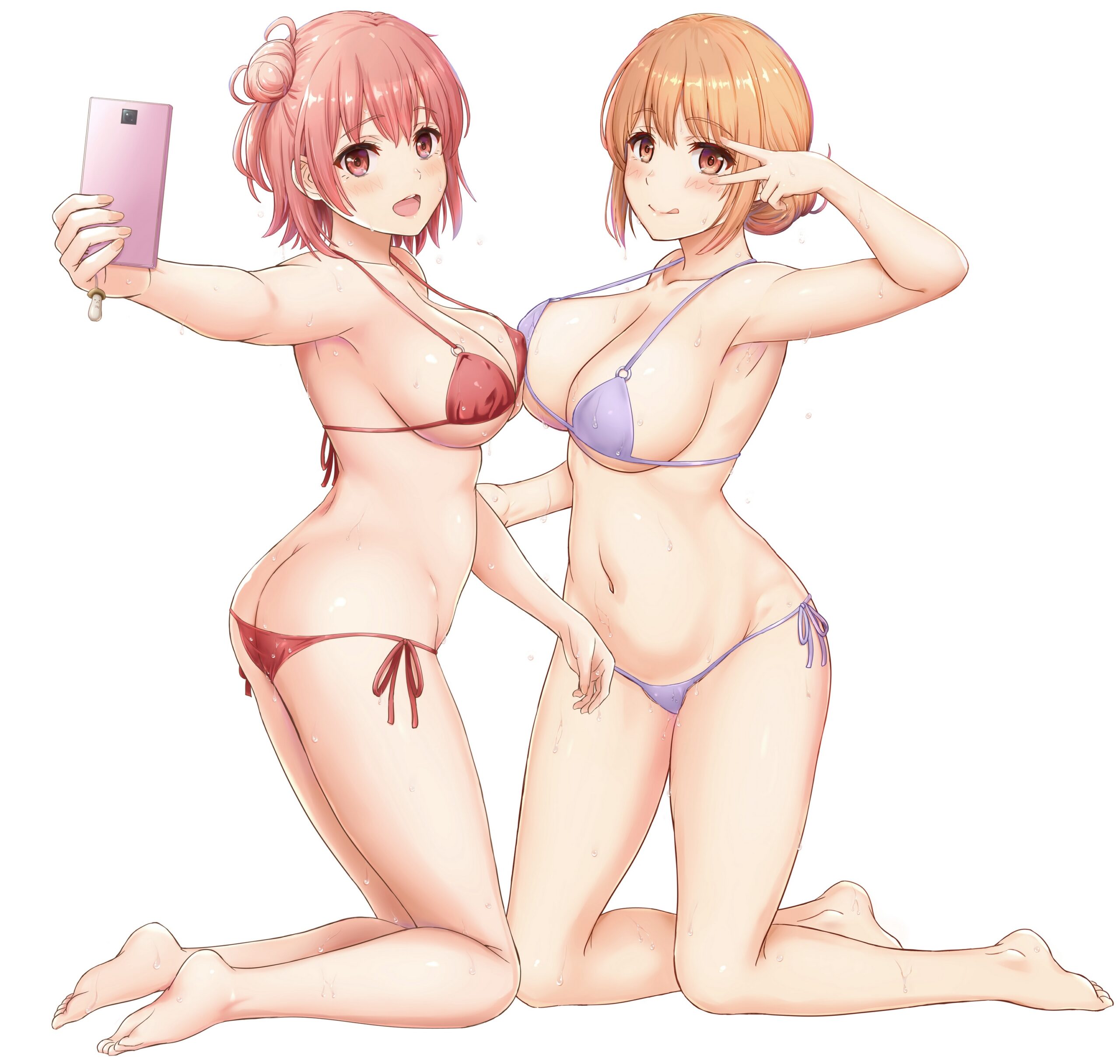 Inanaki Shiki Jounetsuteki na Natsu no Resort o Yuigahama Oyako to 40 scaled