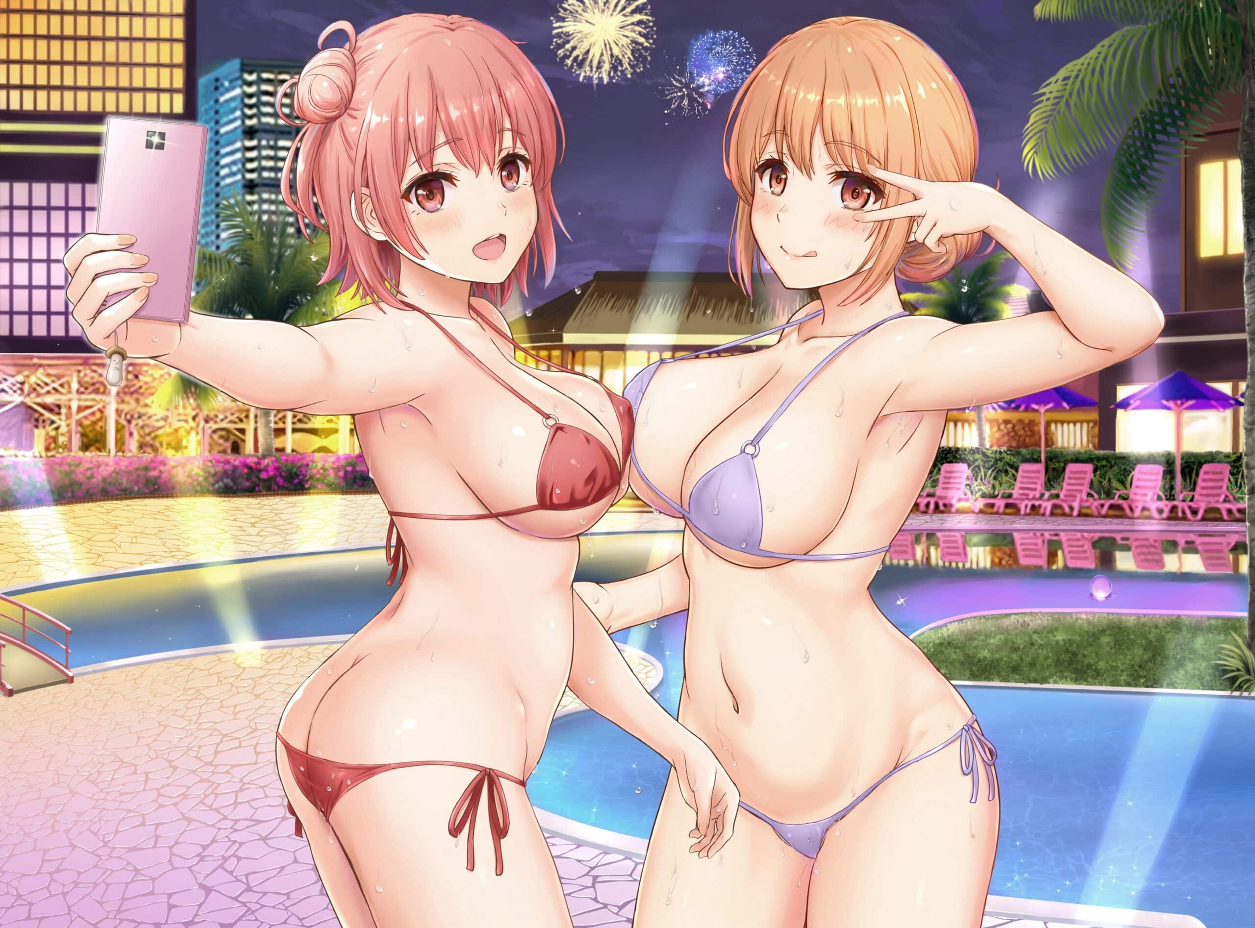 Inanaki Shiki Jounetsuteki na Natsu no Resort o Yuigahama Oyako to 41 scaled